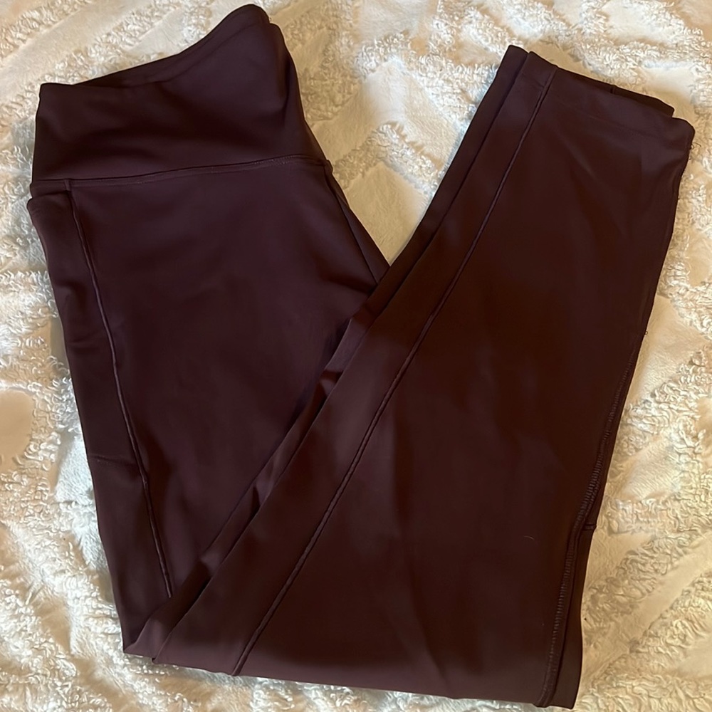 PINK Brown Pocket Leggings